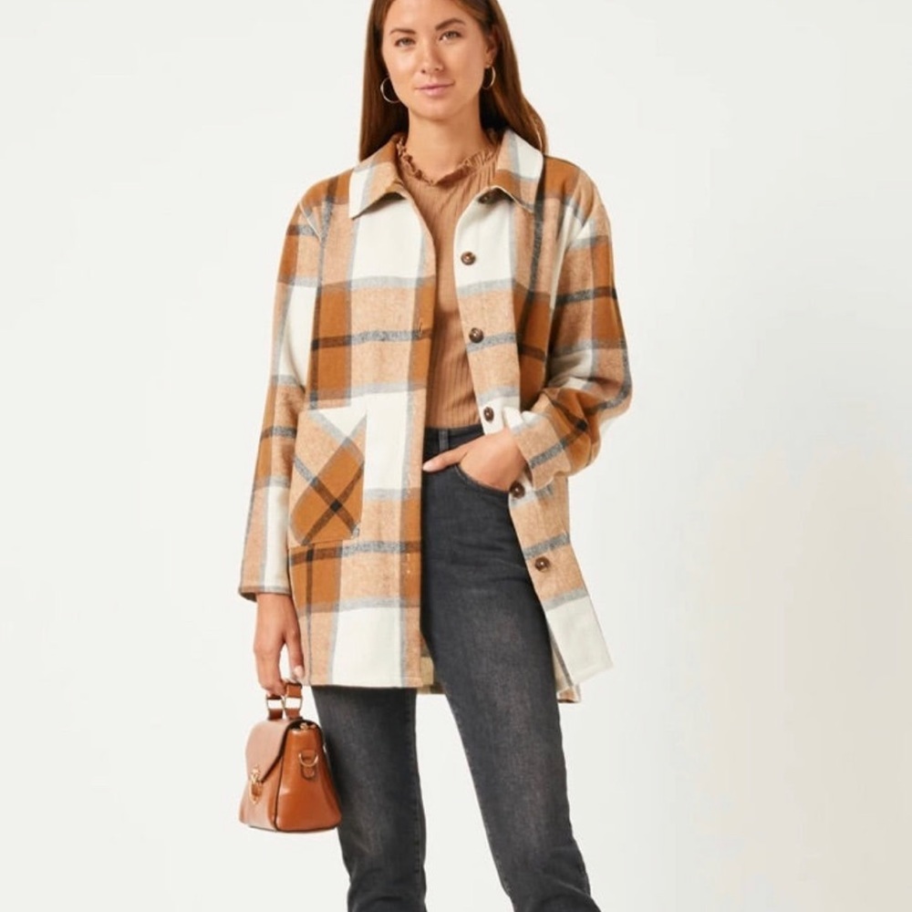 Flannel shacket - Picture 4 of 4
